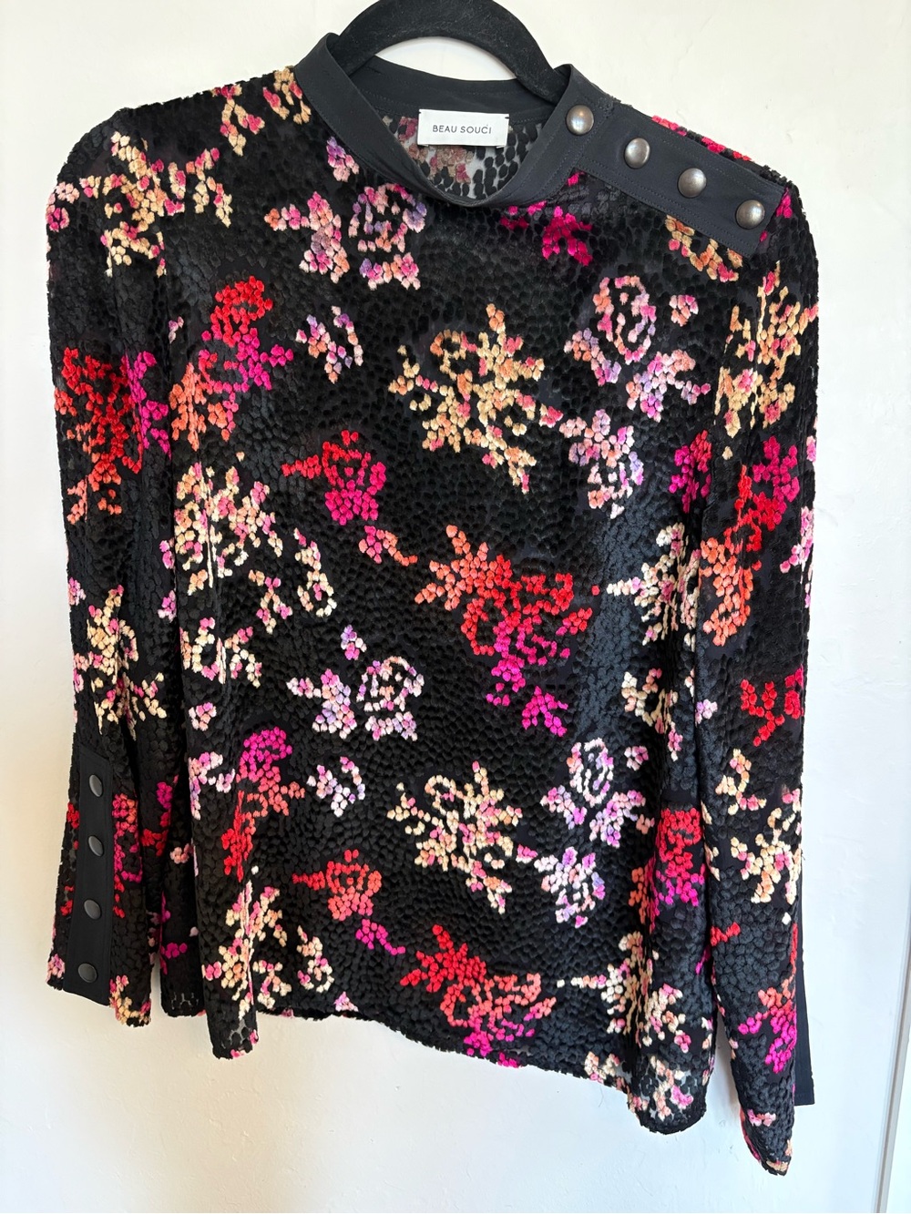 Beau Souci Paris Silk Blend Tunic Blouse
Made in France Sz 40